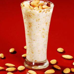 Badam Thick Shake - Dessert - Cafe Choco Craze