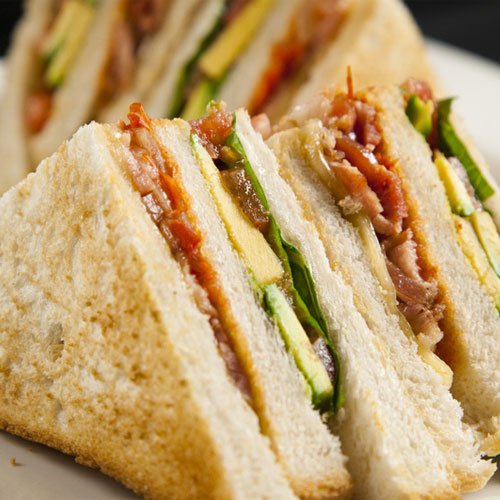 Club Sandwich - Snacks - Cafe Choco Craze